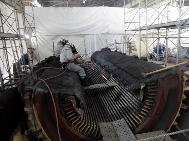 発電機ステータ